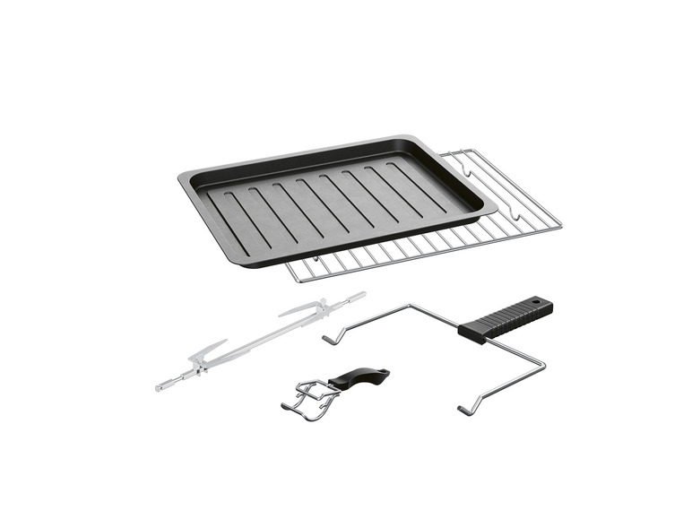 SILVERCREST® KITCHEN TOOLS Grill- und Backautomat »SGBR 1500 D4«, mit rotierendem Grillspieß Versandkostenfrei