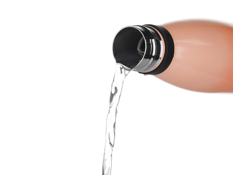 ERNESTO® Edelstahl-Isolierflasche, 0,5 l, mit Schlaufe Valentinstagsangebot