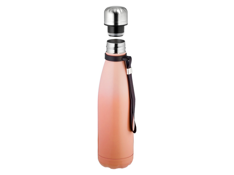 ERNESTO® Edelstahl-Isolierflasche, 0,5 l, mit Schlaufe Valentinstagsangebot