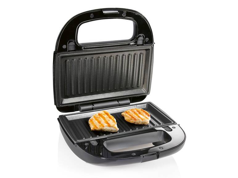 SILVERCREST® KITCHEN TOOLS Sandwichmaker »SSMW 750 D3« mit Wechselplatten Top Angebot