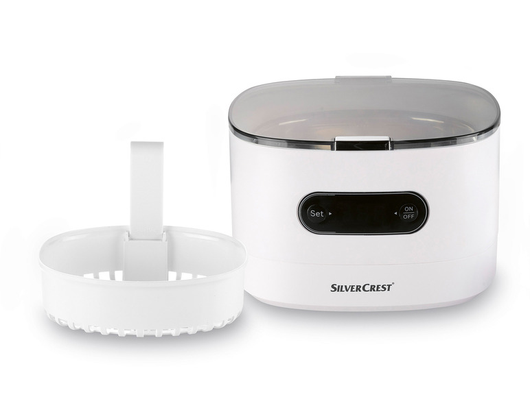 SILVERCREST® Ultraschall-Reinigungsgerät »SUR 48 D5«, weiß Neueste Mode
