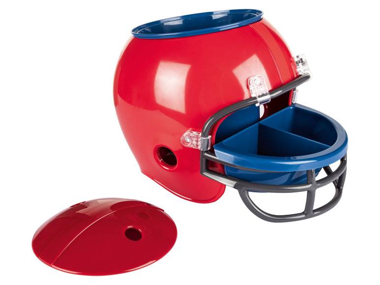 ERNESTO® Snackhelm, Football-Helm-Optik, herausnehmbare Behälter Neuheiten
