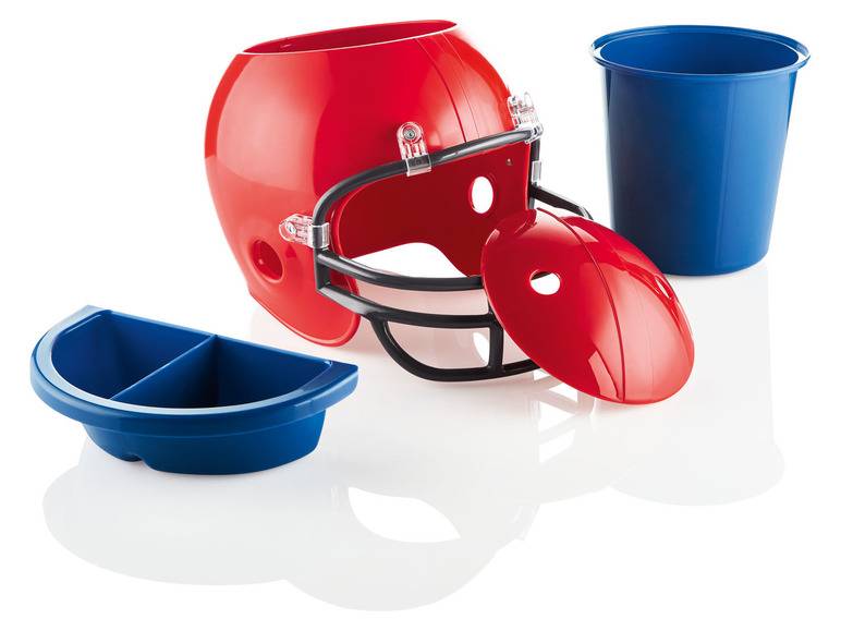 ERNESTO® Snackhelm, Football-Helm-Optik, herausnehmbare Behälter Neuheiten