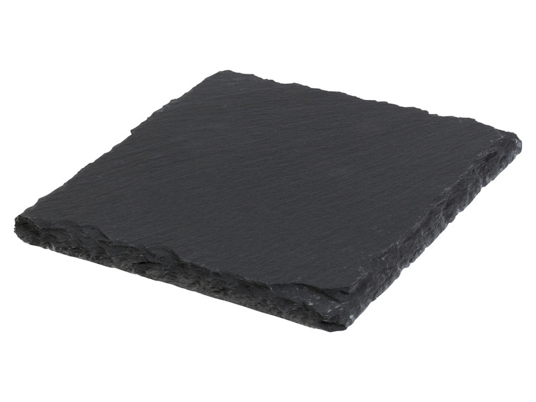 LIVARNO home Schiefer-Servierplatten / Schiefer-Untersetzer, mit Antirutsch-Füßen Sonderangebot der Fabrik