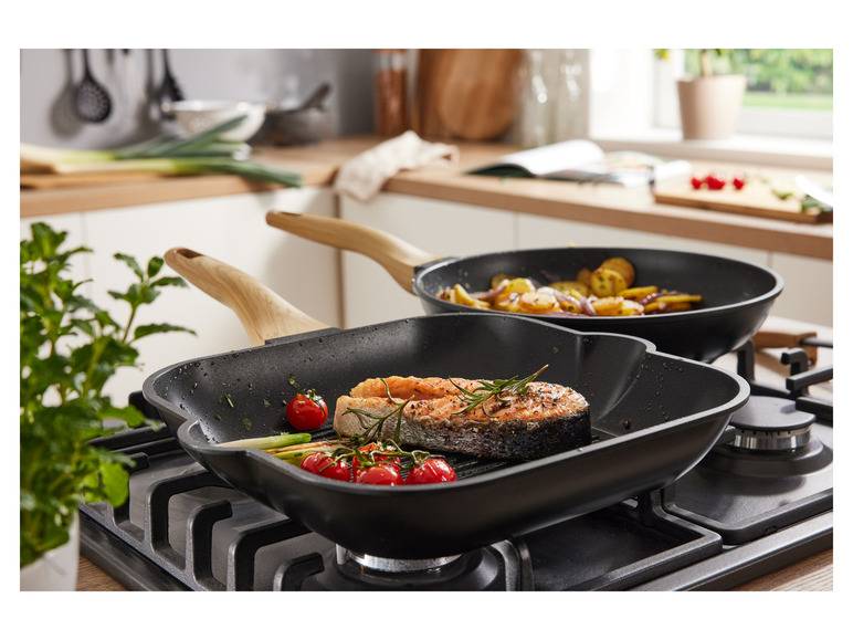 ERNESTO® Aluguss-Grill-/ Bratpfanne, 28 cm Fabrikladen
