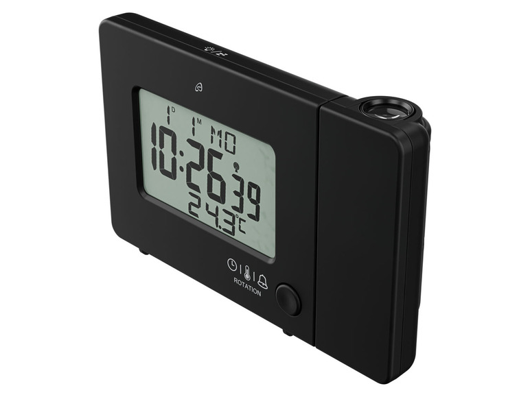 AURIOL® Funk-Projektionswecker, mit LC-Display 50% Rabatt für begrenzte Zeit