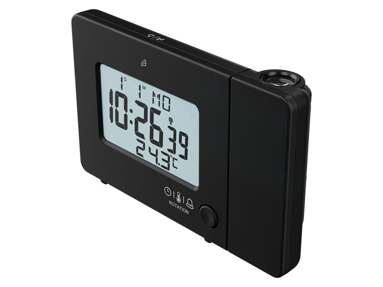 AURIOL® Funk-Projektionswecker, mit LC-Display 50% Rabatt für begrenzte Zeit