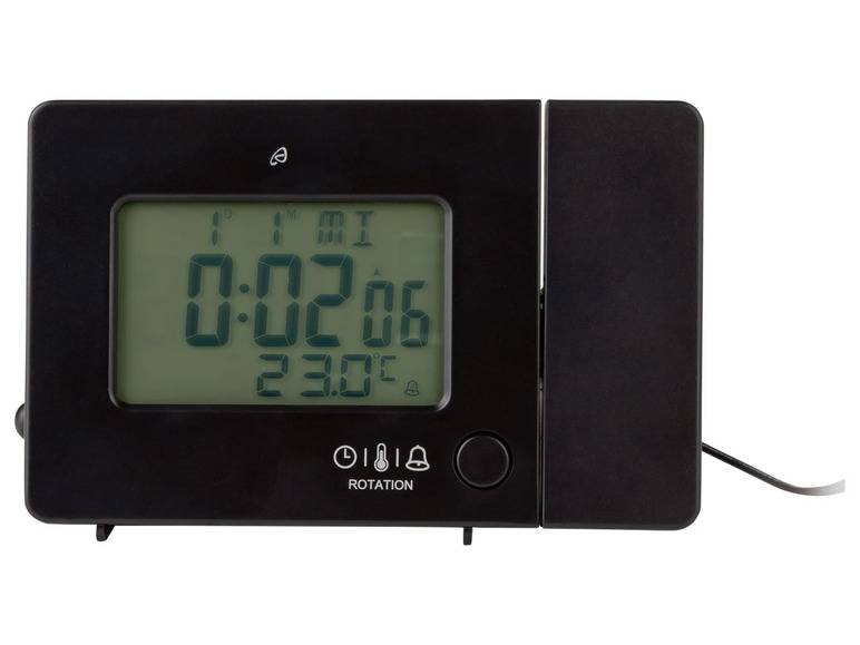 AURIOL® Funk-Projektionswecker, mit LC-Display 50% Rabatt für begrenzte Zeit