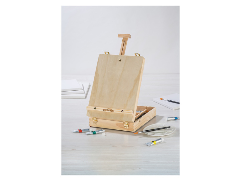 crelando® Koffer-Tischstaffelei 2025