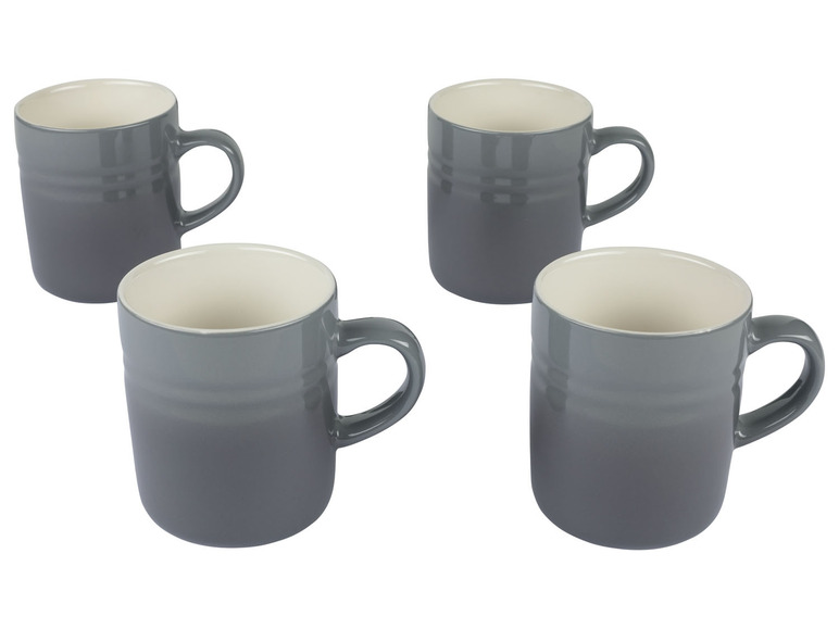 ERNESTO® Geschirr-Set, Teller / Schüssel / Tassen, 12-teilig, Porzellan Sonderangebot