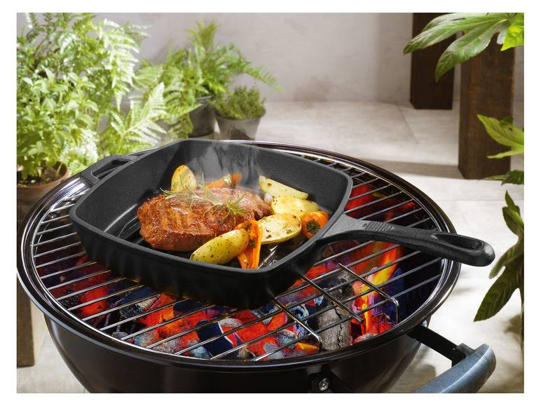 GRILLMEISTER Bratpfanne, aus Gusseisen Rabatt