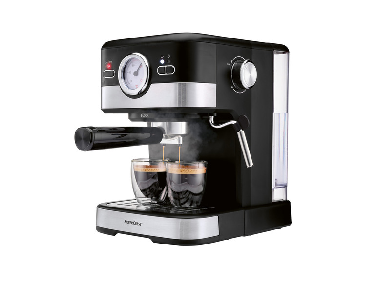 SILVERCREST® Espressomaschine Siebträger »SEM 1100 C5«, 1100 W Versandkostenfrei