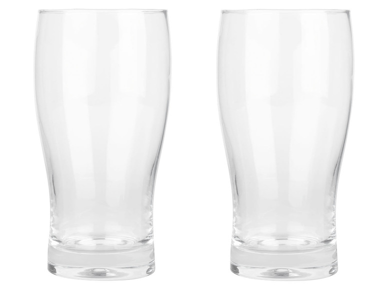 ERNESTO® Biergläsersets, 2 Stück, spülmaschienengeeignet Black Friday