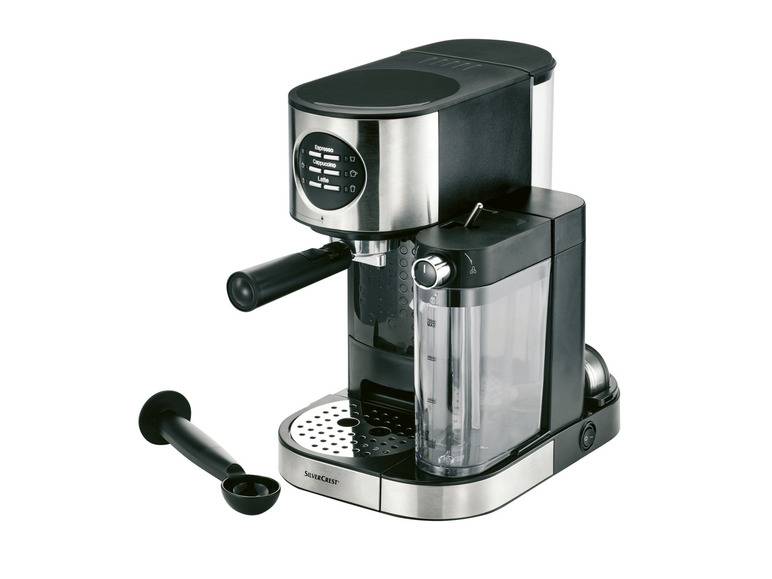 SILVERCREST® KITCHEN TOOLS Espressomaschine mit Milchaufschäumer »SEMM 1470 A2« Tiefpreis