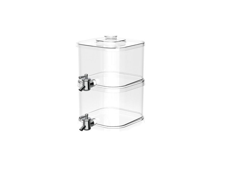 LIVARNO home Getränkespender-Set / Getränkespender, 2 x 4,5 l / 1 x 9 l Speichern exportieren