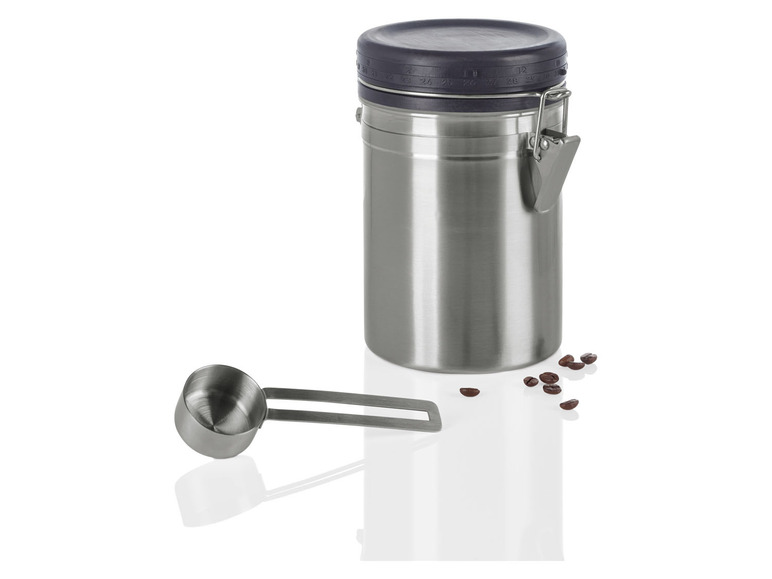 ERNESTO® Kaffee-Aromadose für Bohnen/ Pads, Edelstahl 50% Rabatt für begrenzte Zeit