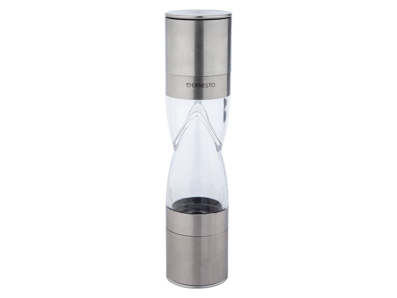 ERNESTO® Salz- und Pfeffermühle 2in1 / Chilimühle 2in1 Edelstahl Hotsell