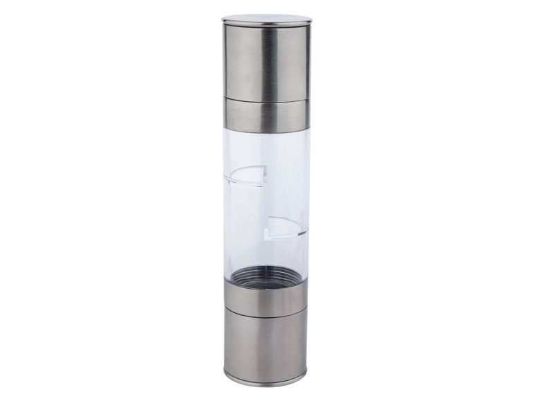 ERNESTO® Salz- und Pfeffermühle 2in1 / Chilimühle 2in1 Edelstahl Hotsell