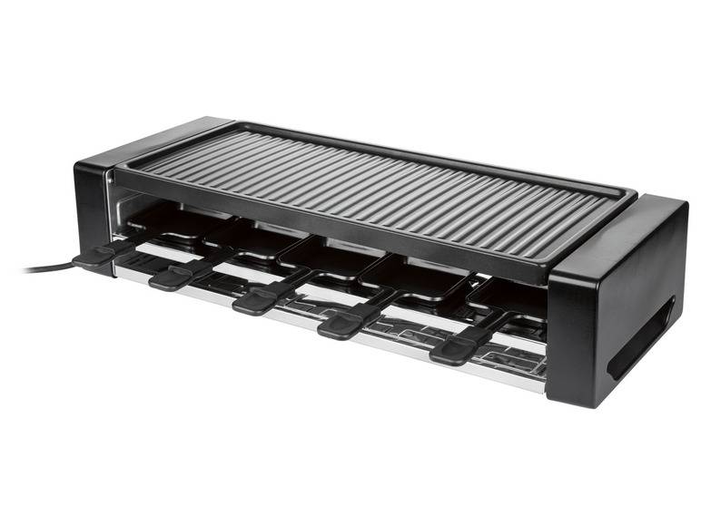 SILVERCREST® KITCHEN TOOLS Raclette-Grill, 1500 Watt, für 10 Personen
