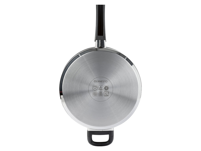 ERNESTO® Stielkasserolle 20 cm mit Frittierkorb, spülmaschinengeeignet Fabrikverkauf
