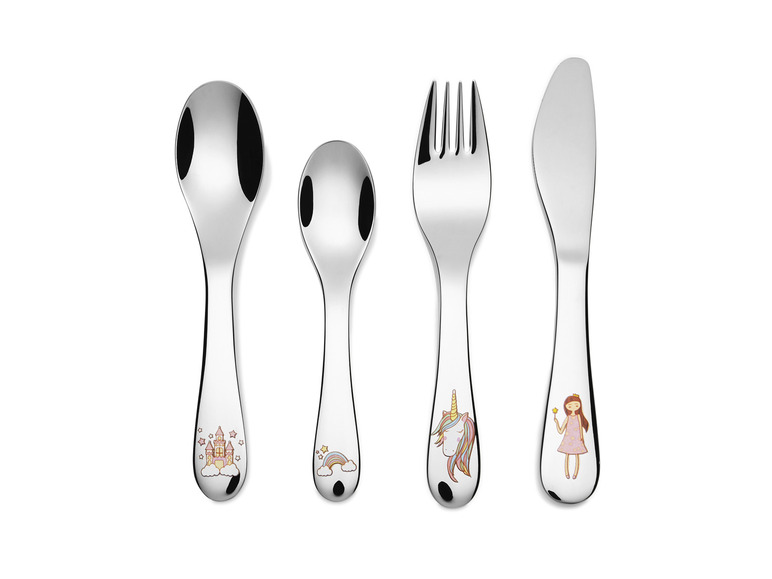 ERNESTO® Kinderbesteck-Set, 4-teilig, hochglanzpoliert Fabrikpreis
