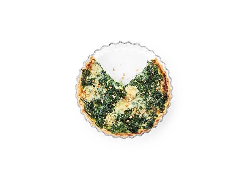 LIVARNO home Auflaufform \ Quiche- und Obstkuchenform \ Souffléform, aus Borosilikatglas Rabatt