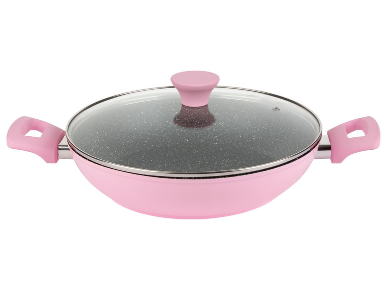 ERNESTO® Servierpfanne, 28 cm, Aluminium, mit Deckel Flash Sale