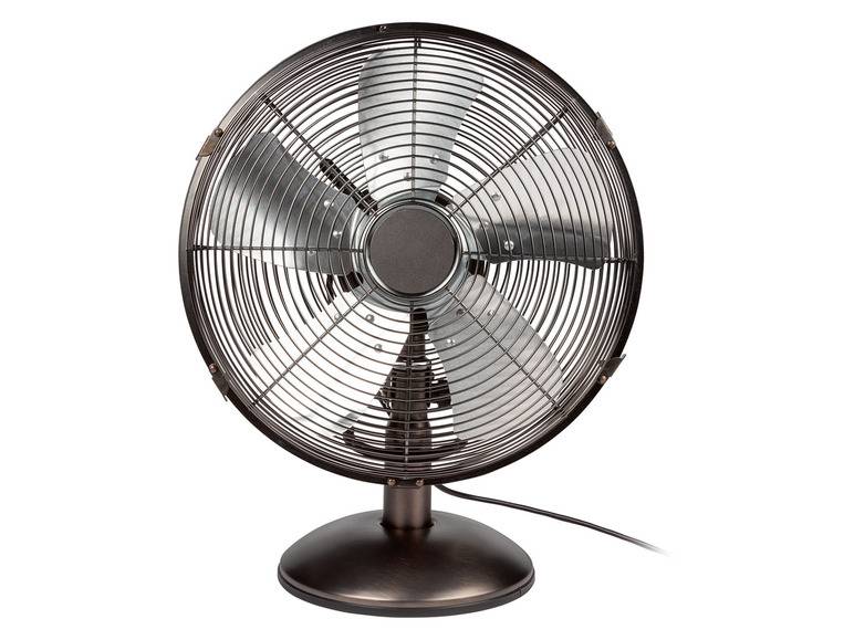 SILVERCREST® Tischventilator Metall 30cm »STVM 30 B2« Vatertagsangebot