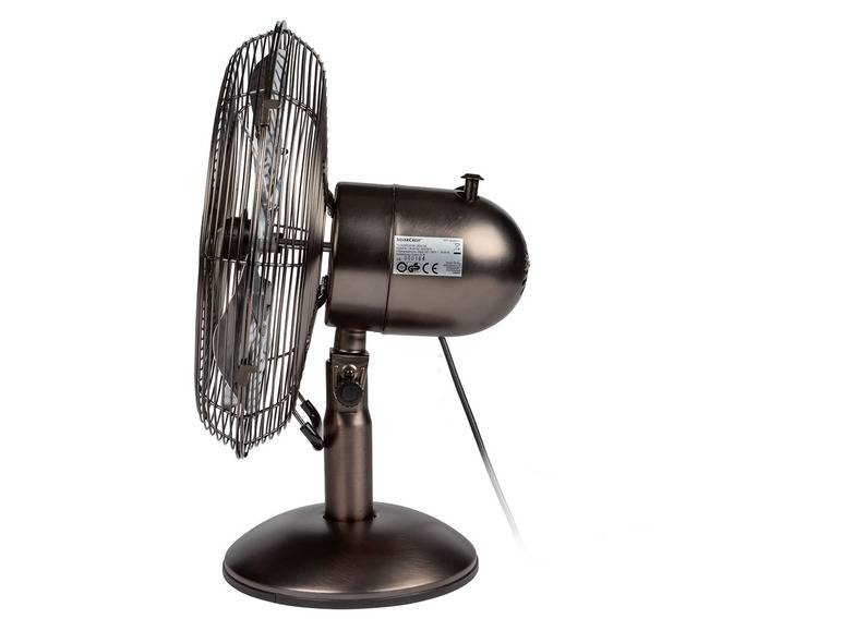 SILVERCREST® Tischventilator Metall 30cm »STVM 30 B2« Vatertagsangebot