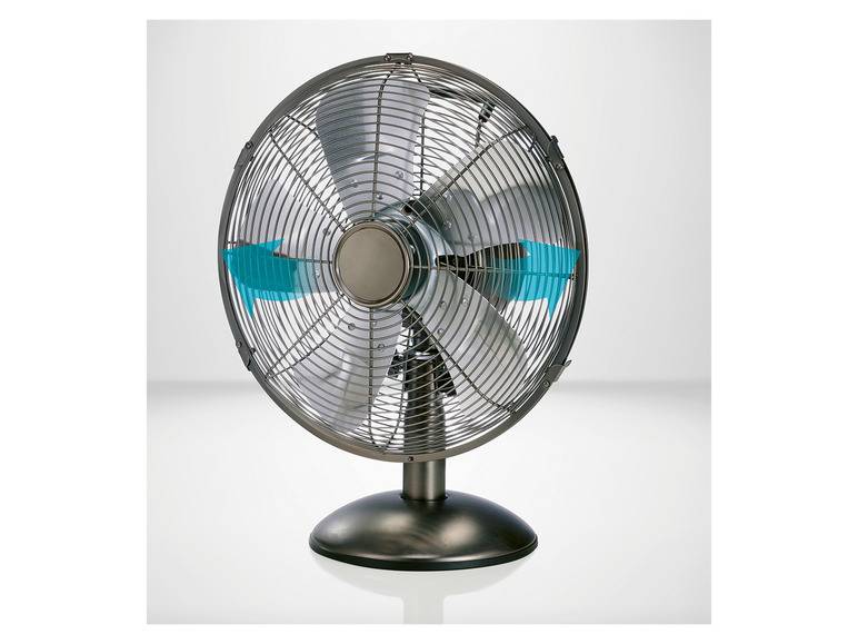 SILVERCREST® Tischventilator Metall 30cm »STVM 30 B2« Vatertagsangebot