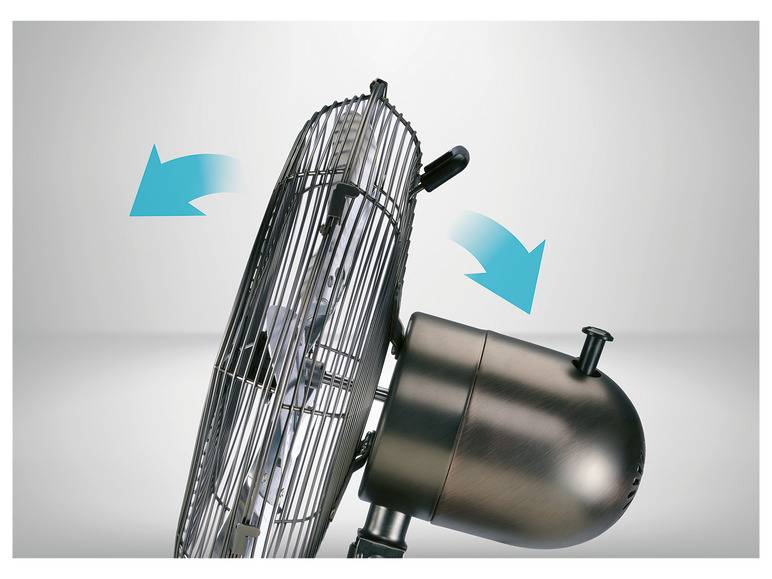 SILVERCREST® Tischventilator Metall 30cm »STVM 30 B2« Vatertagsangebot
