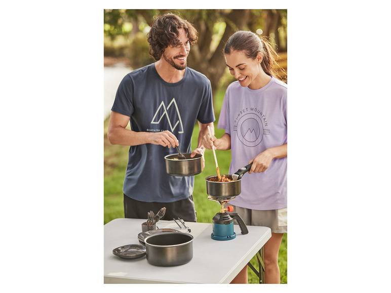 ERNESTO® Topf- / Pfannen-Set, 4-teilig, mit abnehmbarem Griff Lagerräumung
