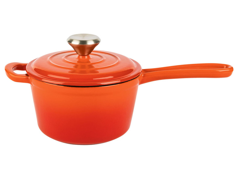 ERNESTO® Gusseisen-Stielkasserolle, Ø 16 cm Exklusive Angebote