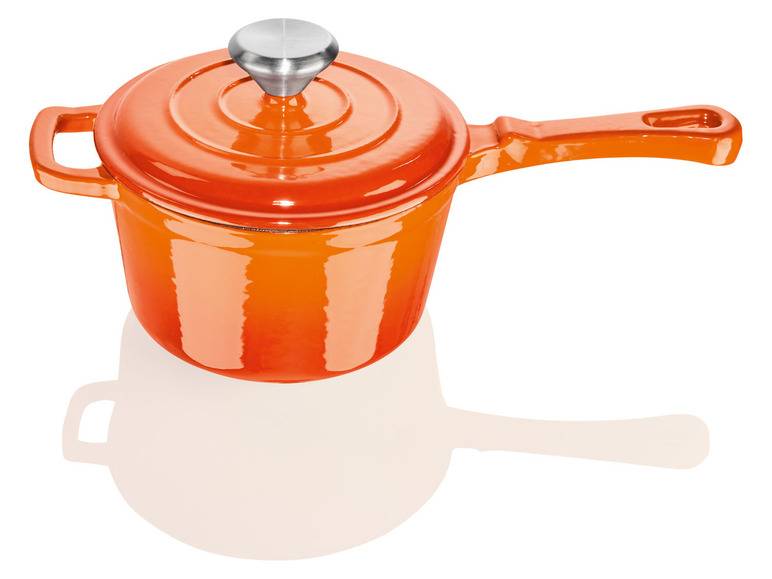 ERNESTO® Gusseisen-Stielkasserolle, Ø 16 cm Exklusive Angebote