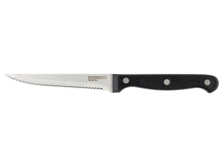 ERNESTO® Steakmesser Set, Mit Wellenschliff Räumungsverkauf