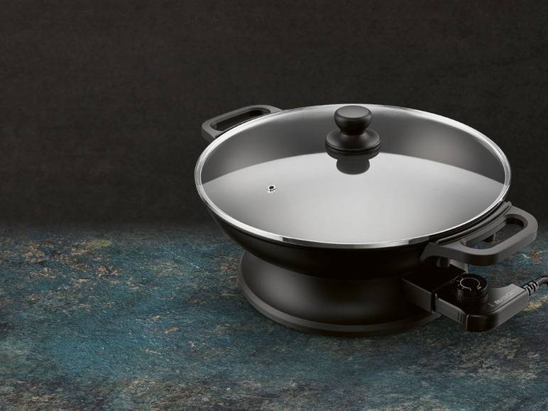 SILVERCREST® KITCHEN TOOLS Elektrische-Multipfanne/Wok, »SEMP 2000 A1«, Ø 33 cm JETZT KAUFEN