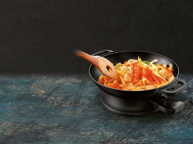 SILVERCREST® KITCHEN TOOLS Elektrische-Multipfanne/Wok, »SEMP 2000 A1«, Ø 33 cm JETZT KAUFEN