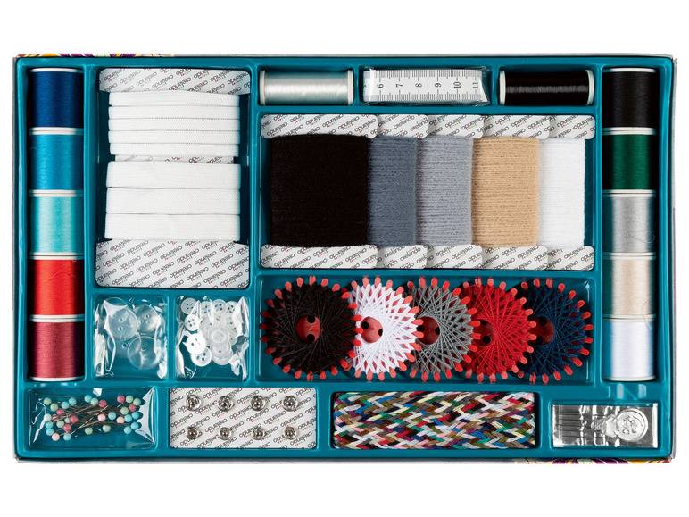 crelando® Nähbox Universal, 160-teilig / 96-teilig Super Rabatt