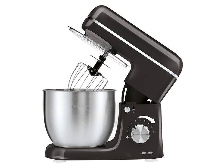 SILVERCREST® KITCHEN TOOLS Küchenmaschine schwarz »SKM 600 D3« Im Verkauf