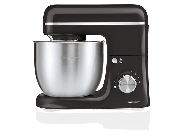 SILVERCREST® KITCHEN TOOLS Küchenmaschine schwarz »SKM 600 D3« Im Verkauf