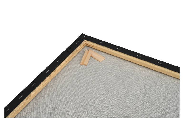 crelando® Leinwand / Leinwand-Set, schwarz vorgrundiert, aus Baumwolle Auslauf
