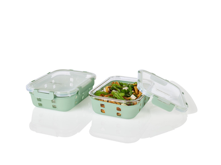 ERNESTO® Glas-Frischhaltedosen-Set, 2 Stück Fabrik Onlineshop