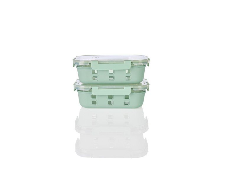ERNESTO® Glas-Frischhaltedosen-Set, 2 Stück Fabrik Onlineshop