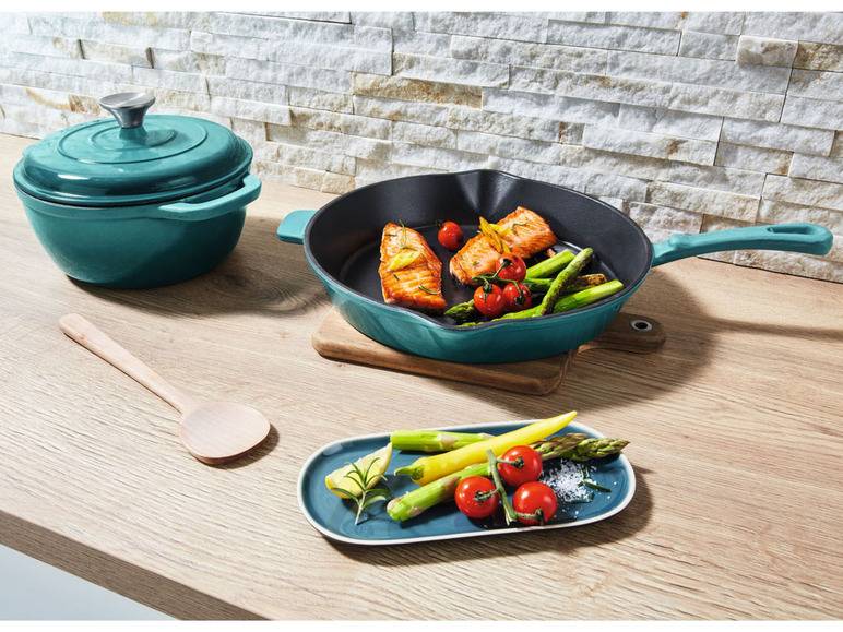 ERNESTO® Gusseisen-Pfanne, für alle Herdarten, Ø 30 cm Begrenztes Angebot