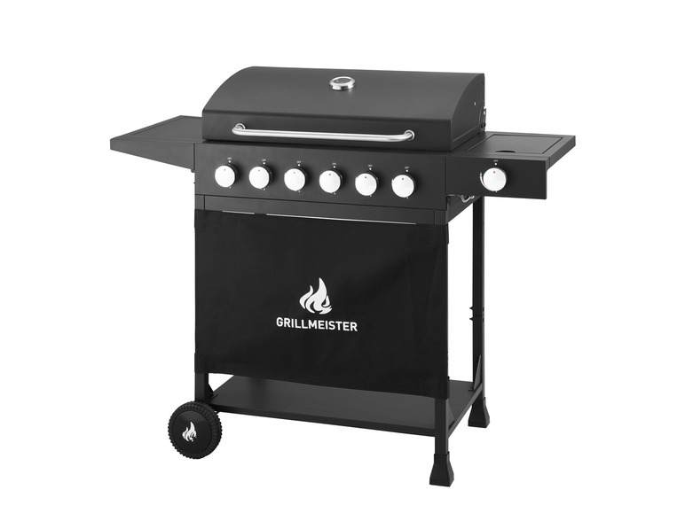 GRILLMEISTER Gasgrill »Memphis«, 6plus1, 18 kW, mit Seitenbrenner Cyber Monday