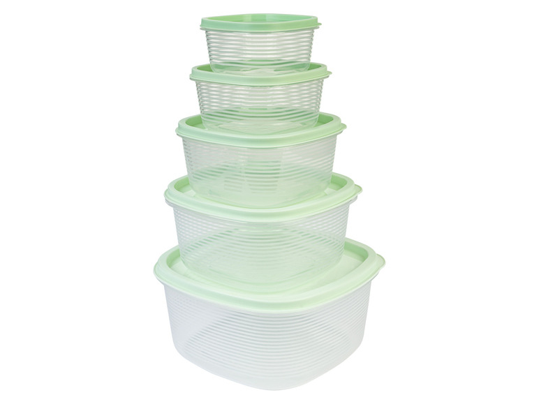 ERNESTO® Vorratsdosen-Set, 5-teilig, stapelbar Saisonale Angebote