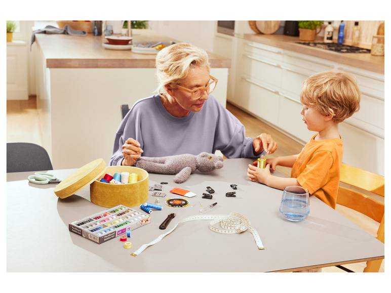 crelando® Syngarn-Allesnäher-Set, 48-teilig Sonderangebote