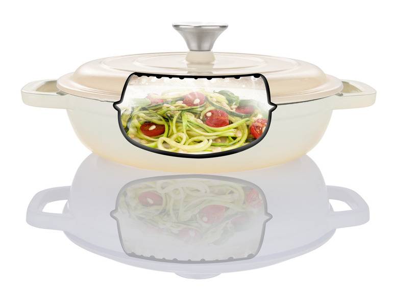 LIVARNO home Gusseisen-Servierpfanne, Ø 25 x H 6 cm Neueste Stile