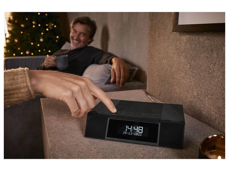 SILVERCREST® Radio DAB+, mit Alarmfunktion Vierteljährliche Förderung