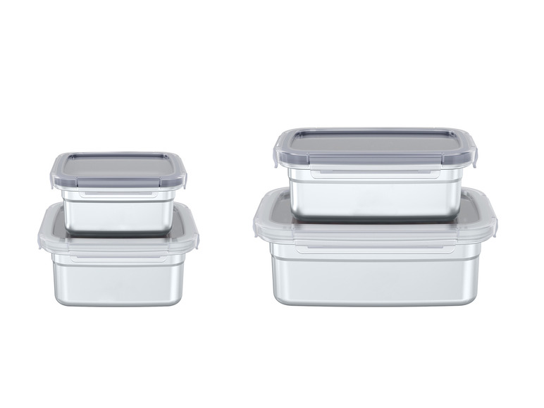 ERNESTO® Frischhaltedosen-Set, mit Klickverschluss Discount Store für neue Produkte